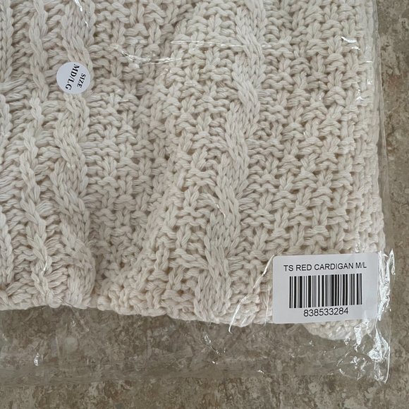 AUTHENTIC! Taylor Swift Red Taylor's Version Cardigan Various Sizes BRAND NEW! - Picture 7 of 11